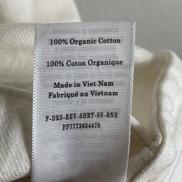 Everlane Womens XL Denim Workwear Shirt Dress Frayed Hem in Bone Organic Cotton - Picture 6 of 15